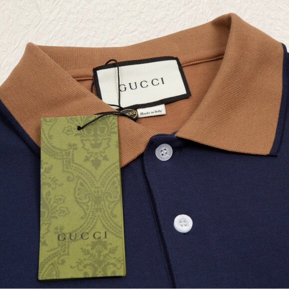 Gucci Color Block Polo Shirt - Picture 3 of 7